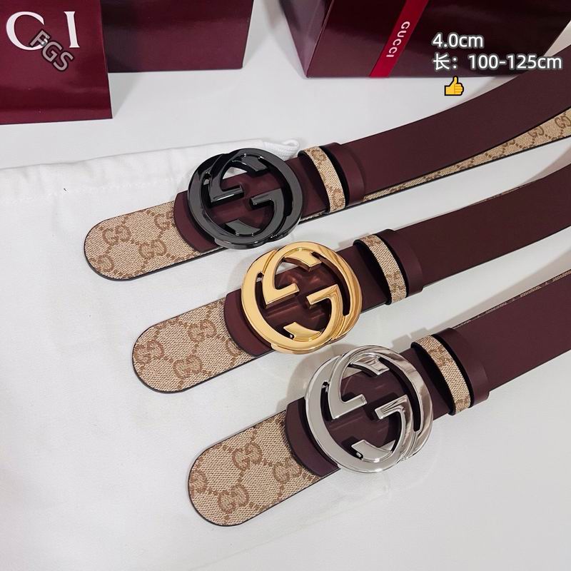 Gucci belt 40mmX100-125cm 8L115